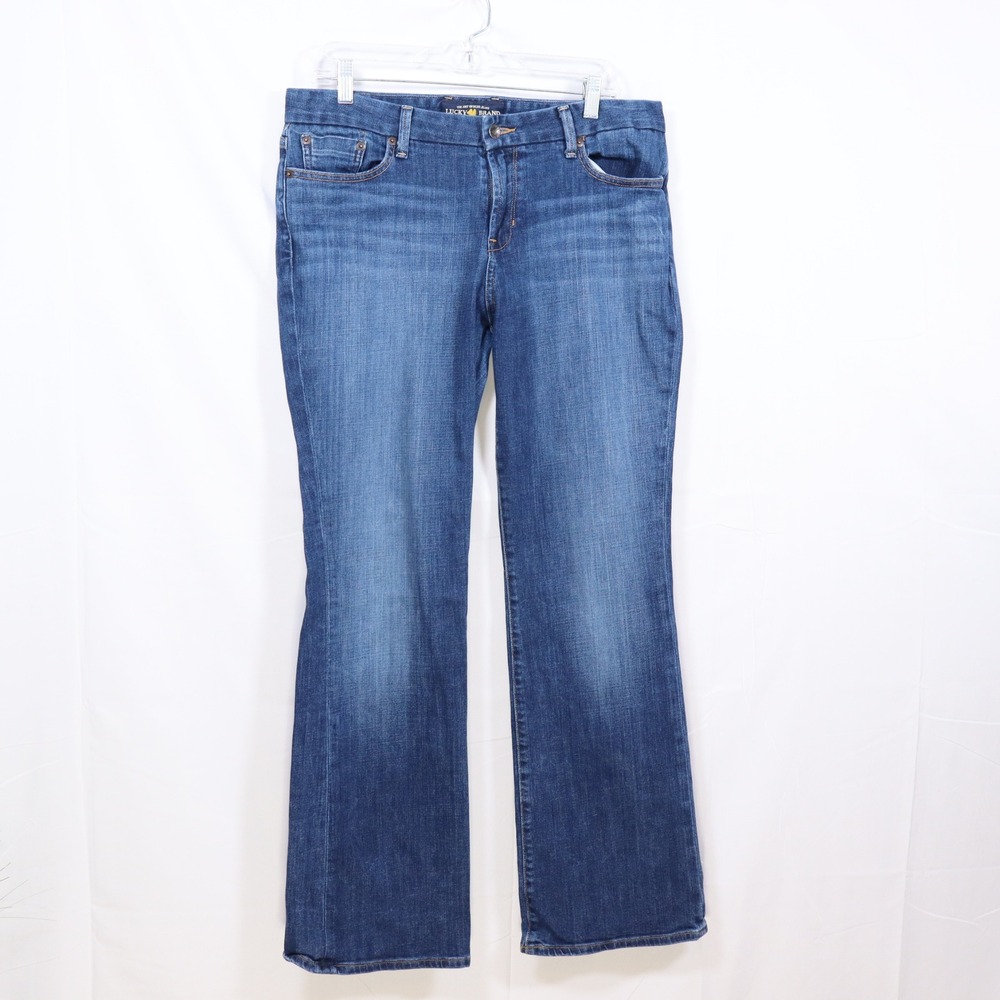 Lucky Brand Sweet N Low Jeans 14 Blue Womens Western Denim